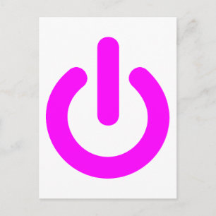 Rosa Power auf Switch Postkarte