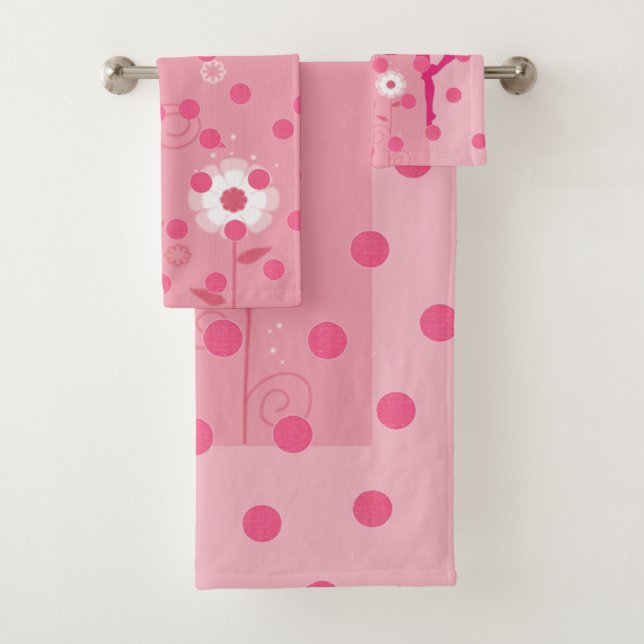 Rosa Princess Collection - BATH TOWEL SET (Insitu)