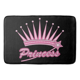 Rosa Princess Crown Badematte