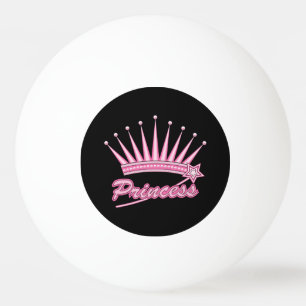 Rosa Princess Crown Tischtennisball