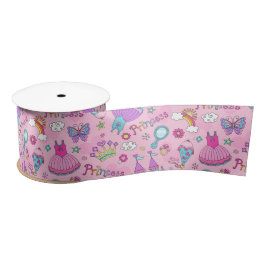 Rosa Princess Satin Ribbon Satinband
