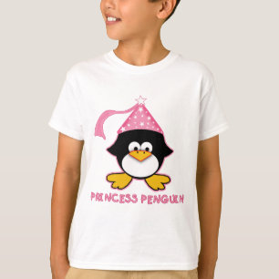 Rosa Prinzessin Penguin T-Shirt