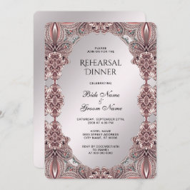 Rosa Probe Dinner Einladung