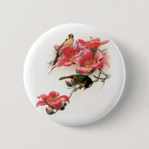 rosa Profusion Button