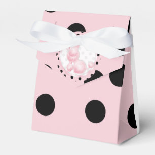 Rosa Pudel-Geburtstags-Gastgeschenk-Kasten Geschenkschachtel