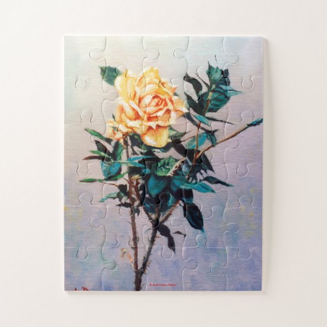 Rosa Puzzle (Vertikal)