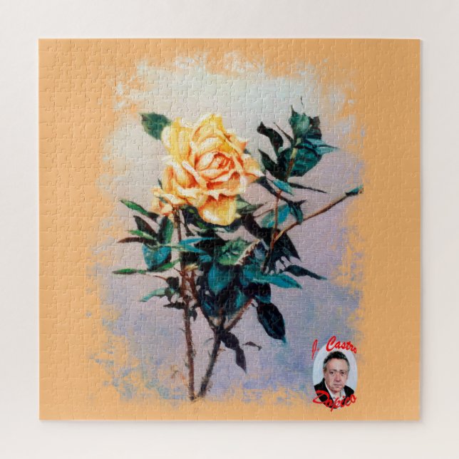 Rosa Puzzle (Vertikal)