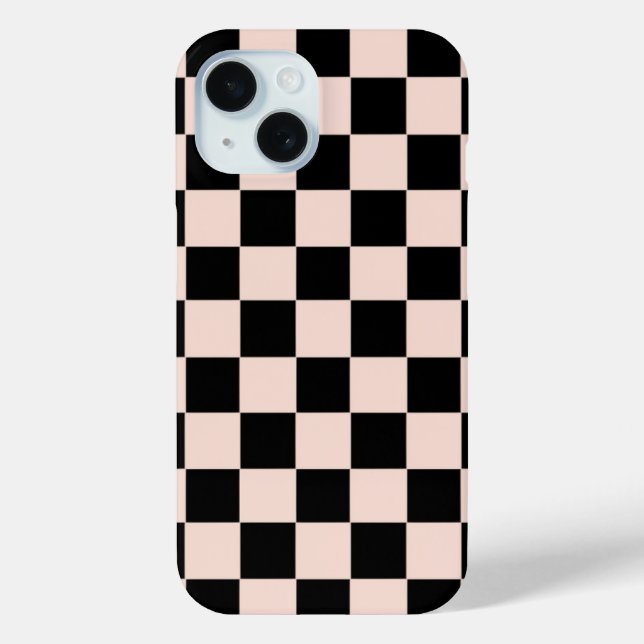 Rosa Quadrat Case-Mate iPhone Hülle (Rückseite)