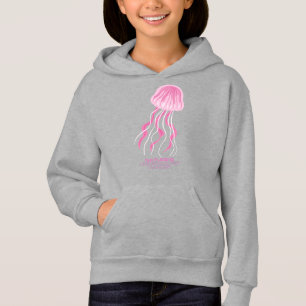 Rosa Qualle: Der Unterwassertänzer der Natur Hoodie