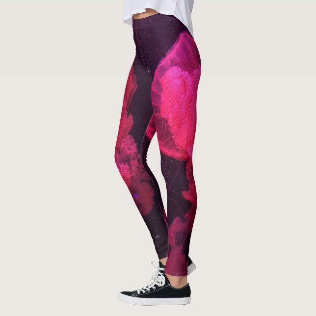 Rosa Quallen Leggings (Links)