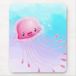 Rosa Quallen Mousepad