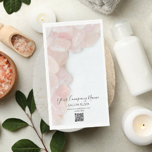 Rosa Quarz Stones Salon Wellness-Center Serviette