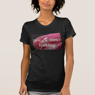 Rosa Raindrop Wedding T-Shirt