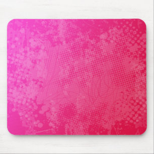 Rosa Raserei-Schmutz-Kunst Mousepad