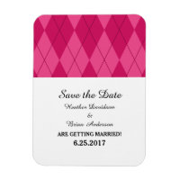 Rosa Raute Save the Date Flexi Magnet