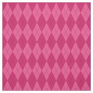 Rosa Rauten-Muster-Gewebe Stoff