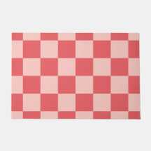 Rosa Red Checkered Gingham Pattern