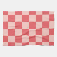 Rosa Red Checkered Gingham Pattern