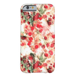 Rosa Red Dirty Polka Dot Grunge Case-Mate iPhone Hülle
