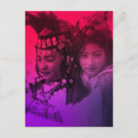 Rosa Red Maghreb Ouled Naïl Berber Girl Female Pos