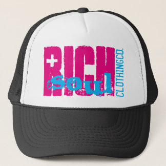 Rosa reicher Hut Truckerkappe