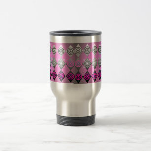 Rosa Reise-/Pendler-Tasse Reisebecher