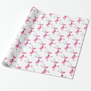 Rosa Renverpackung Geschenkpapier