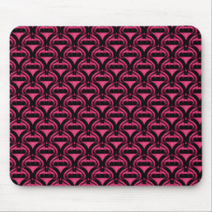 Rosa Retro Coole Mousepad