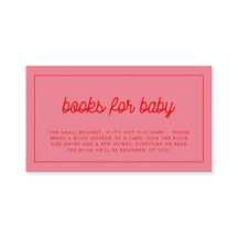 Rosa Retro Vintage Bücher für Babyanfragen