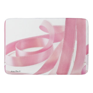 Rosa Ribbon Badematte