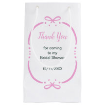 Rosa Ribbon-Brautparty