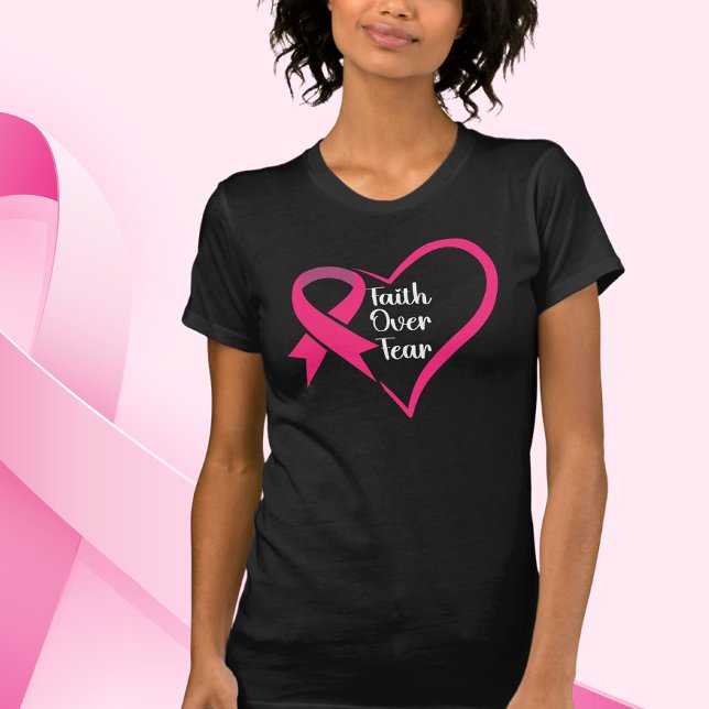 Rosa Ribbon Brustkrebs T - Shirt (Von Creator hochgeladen)