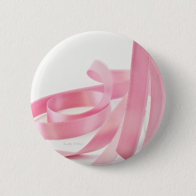 Rosa Ribbon Button (Vorderseite)