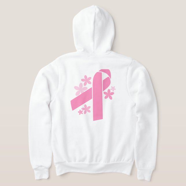 Rosa Ribbon Hoodie (AblageHinten)