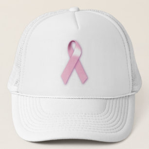 Rosa Ribbon-Hut Truckerkappe