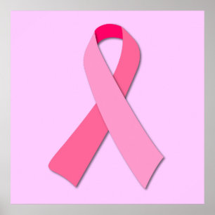 Rosa Ribbon Poster
