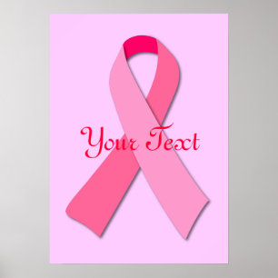 Rosa Ribbon Poster
