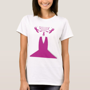 Rosa Ribbons Brustkrebs T-Shirt