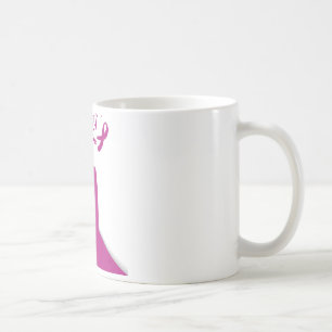 Rosa Ribbons Brustkrebs Tasse