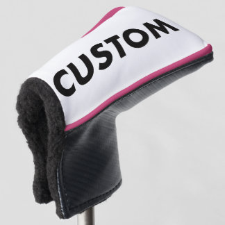 Rosa Rohrleitung individuell Golf Putter Kopfbedec Headcover