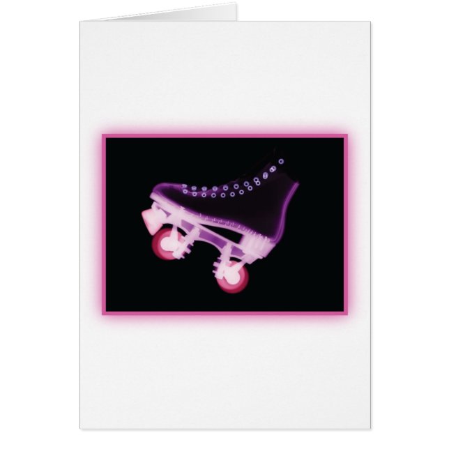 Rosa Rollerskate Röntgenstrahl (Vorne)