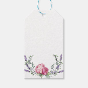 Rosa Rosa Blüten Rosa Rosen Geschenkanhänger