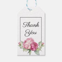 Rosa Rosa Blüten Rosa Rosen Geschenkanhänger