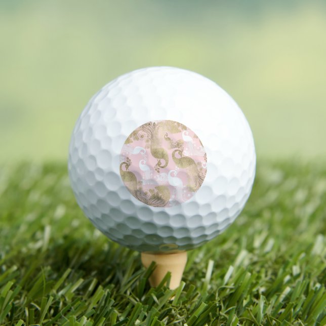 Rosa Rosa-Goldmedaille Golfball (Insitu T-Shirt)