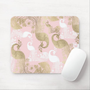 Rosa Rosa-Goldmedaille Mousepad