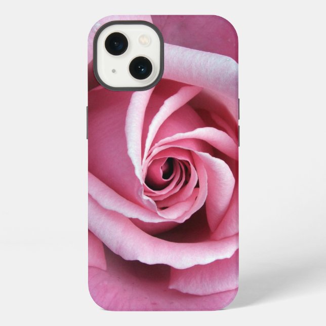 Rosa Rosa iPhone Hülle (Rückseite)