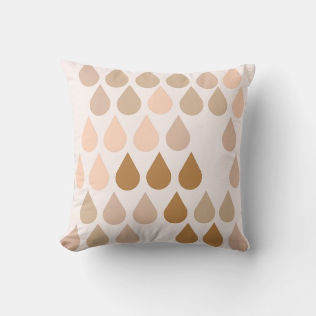 Rosa rosa Kinderzimmer Kissen neutrale Einrichtung (Vorderseite)