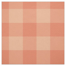 rosa rosa Orangenbüffel kariert Stoff