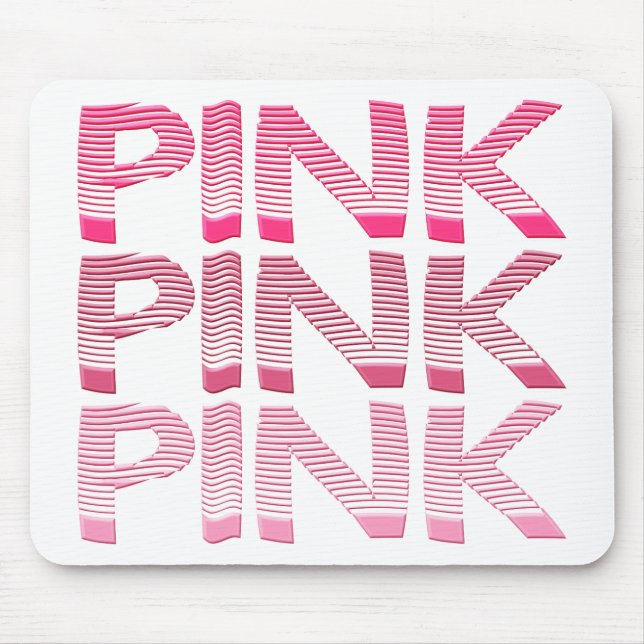 ROSA ROSA ROSA Mäusematte Mousepad (Vorne)