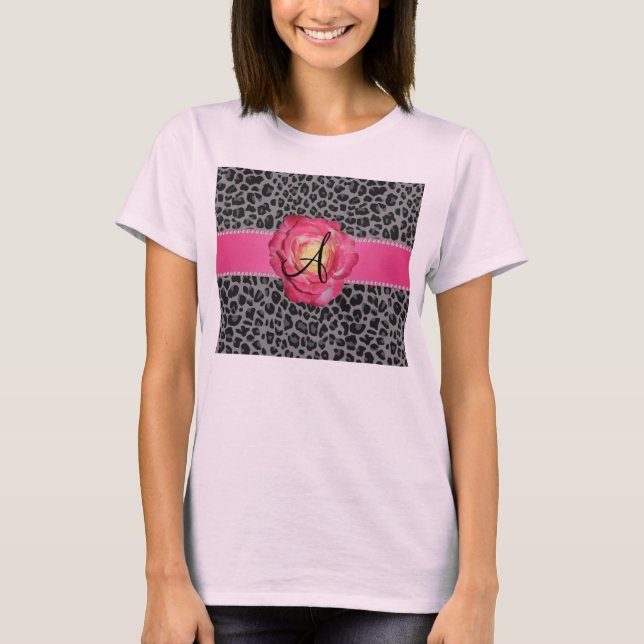 Rosa Rosa Rosa-Rosa-Rosa T-Shirt (Vorderseite)